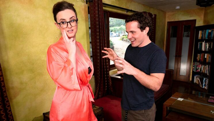 Cum on Tits and Blowjob with Eager Beaver