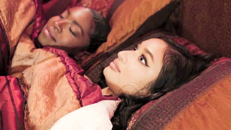 [Girlsway] - Asian and Ebony Lesbians Get Down