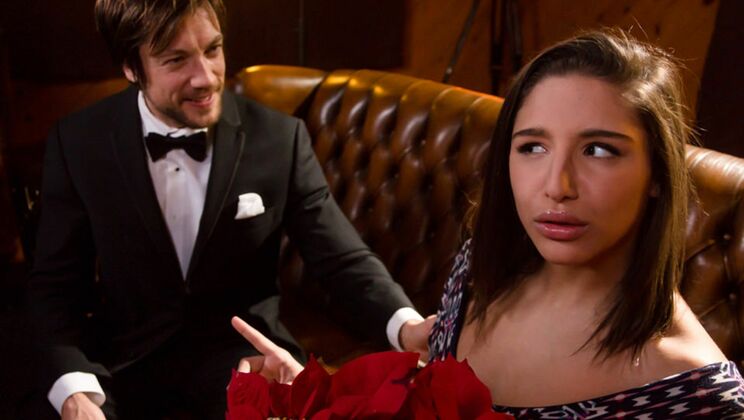 [PrettyDirty] - Facial Cum for Brunette Abella - Abella Danger - Jean Val Jean