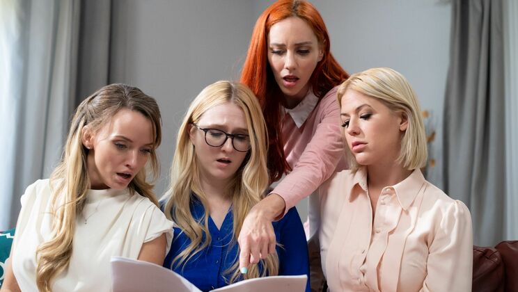 [Girlsway] - Pristine Edge Gets Her Pussy Licked - Pristine Edge - Kit Mercer - Audrey Madison - Jupiter Jetson