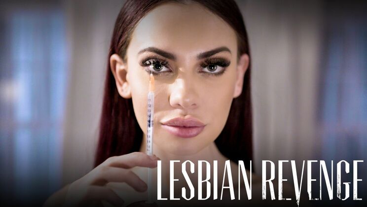 Big Titted Brunette Licks Redhead Pussy