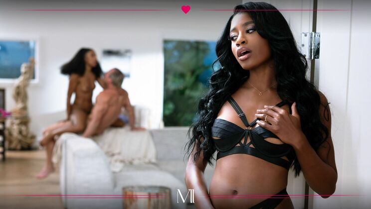 Lingerie Lust: Lesbian Threesome Fun