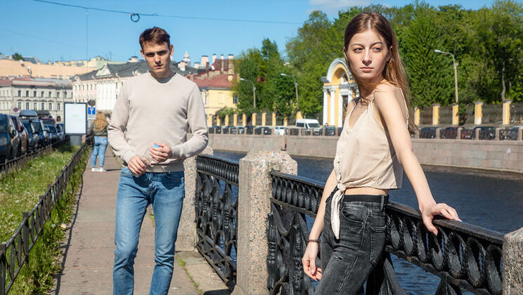 [TeamSkeetXSeries] - Lia Little's Skinny Fuck with Boyfriend