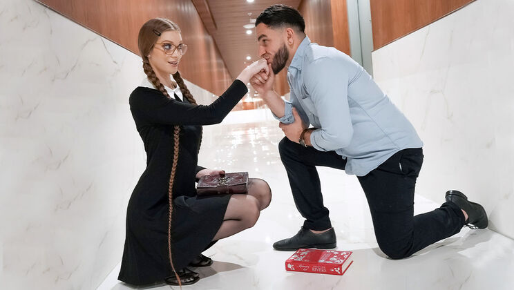 [MYLF] - Studious Woman Turns Sultry