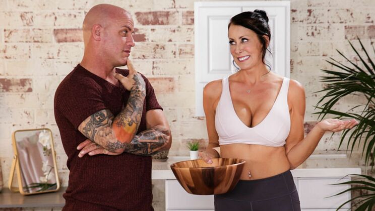 [NuruMassage] - 69 Style with a Beautiful Brunette! - Reagan Foxx - Derrick Pierce