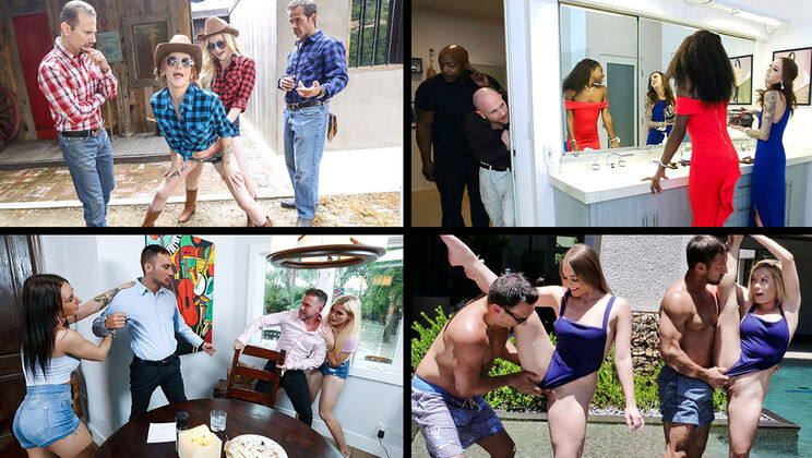 [DaughterSwap] - Daughter for a Day: Swap Compilation 4 - Riley Star - Katie Kush - Megan Hughes - Kenzie Madison