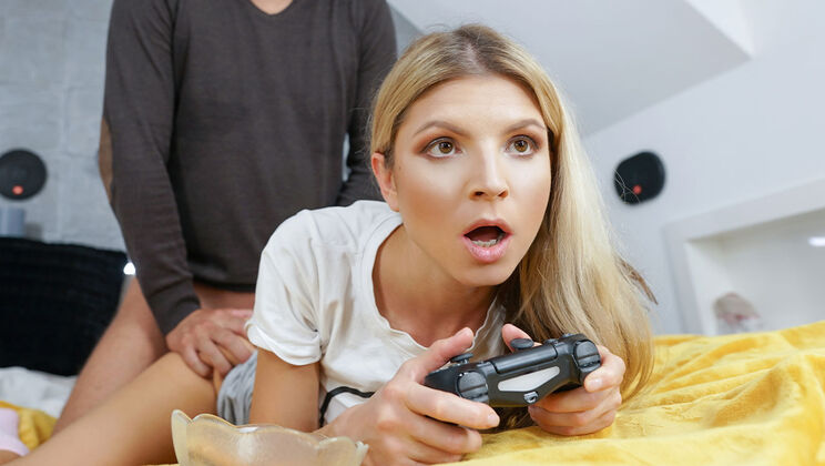 [ExxxtraSmall] - Teenage Petite Gamer Girl Fun