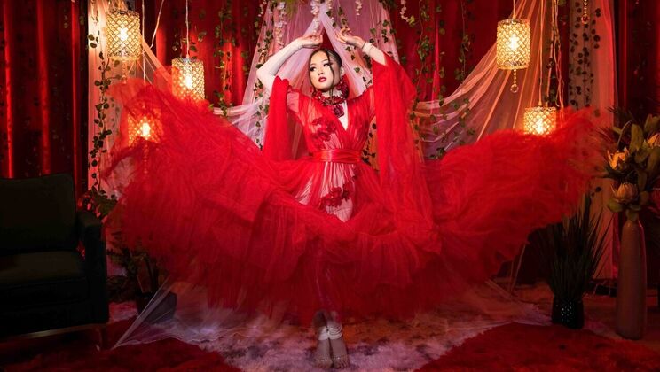 Lulu's Small Tits Get Fondled