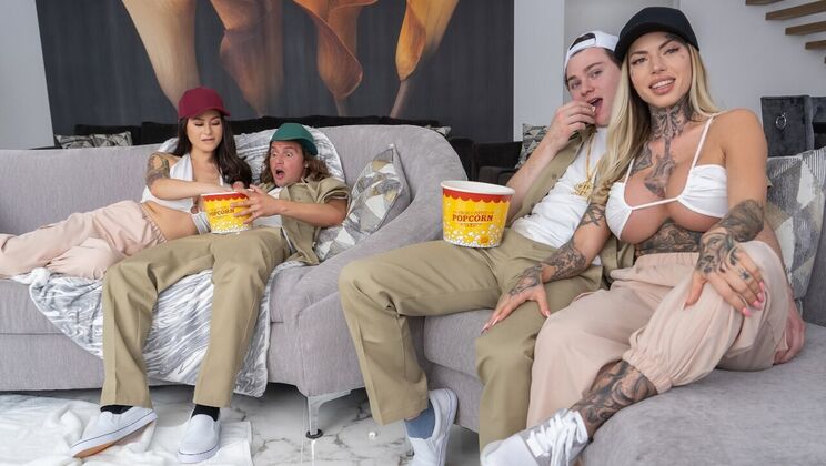 [Brazzers] - The Twinz Take On The Win - Jay Romero - Jasmine Wilde - Anthony Pierce - Chantal Danielle