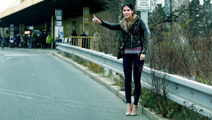 [StrandedTeens] - Lady Dee's Road Sex Video - Lady Dee