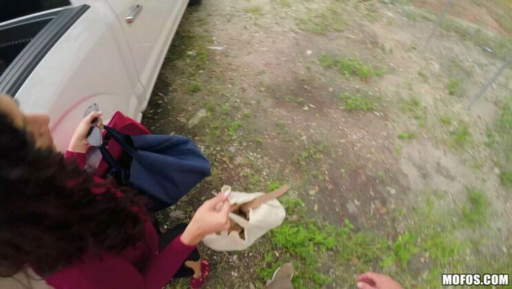 [StrandedTeens] - Car Fuck with a Latina Lover - Sean Lawless - Gabriela Lopez