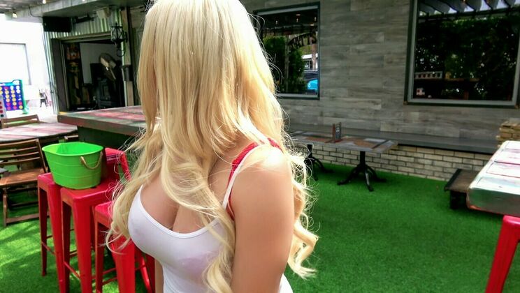 [PublicPickups] - Aspen Romanoff's POV Blowjob