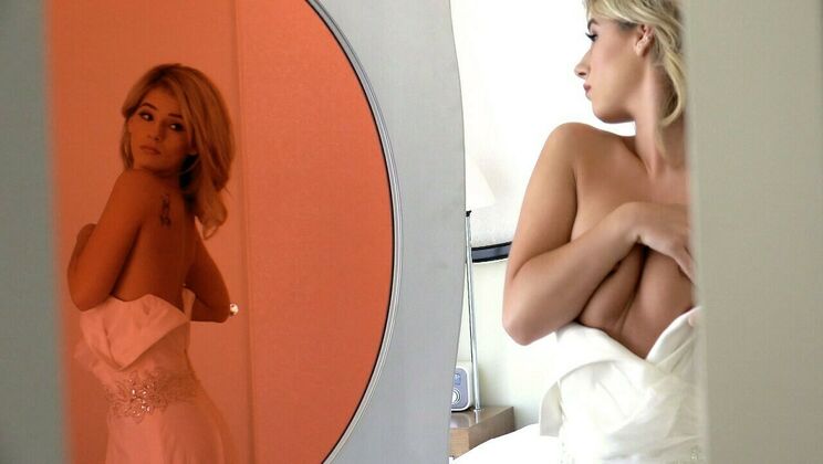 Revenge Facial on Blonde Amateur