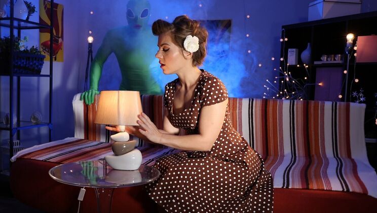 Reverse Cowgirl Action on Halloween