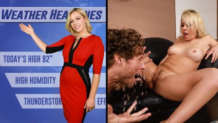 Blonde Bombshell Zoey Monroe's Wet Adventure