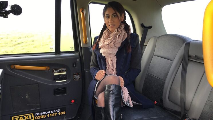[FakeTaxi] - British Babe Sahara Knite's Reverse Cowgirl Ride - John - Sahara Knite