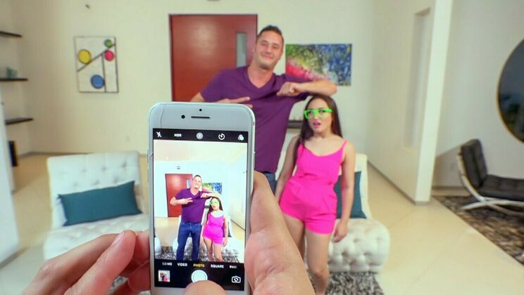 [Don'tBreakMe] - Russian Spinner Gets Shaved Pussy - Danny Mountain - Gabi Paltrova