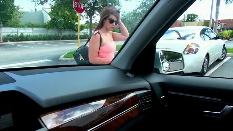 [PublicPickups] - Callie Haze's Natural Tits Fucked