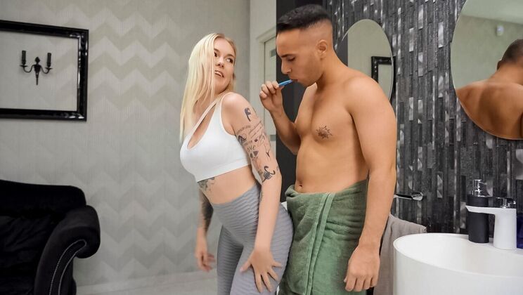 [RKPrime] - Blonde Teen with Small Tits Gets a Cumshot on Her Ass - Raul Costa - Mimi Cica