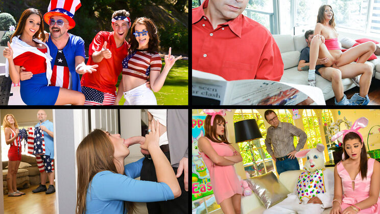 [TeamSkeetSelects] - Best Familystrokes Videos Vol 2 - Vanessa Cage - Izzy Bell - Ella Knox - Aaliyah Love