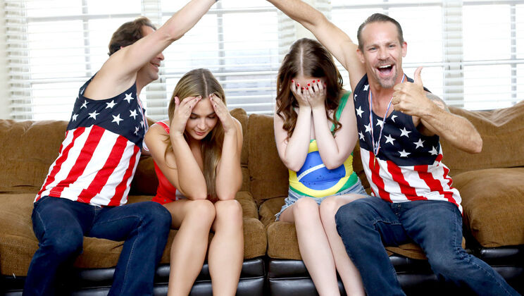 [DaughterSwap] - The Olympic Foursome - Blair Williams - Filthy Rich - Maya Kendrick - Eric John