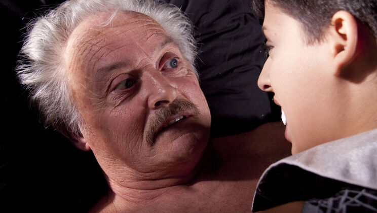 [Oldje] - Brunette Babe Coco Gets Fucked - Gustavo - Coco Del Mal