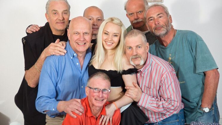 [Oldje] - Old School Anal Gangbang Frenzy - John - Ben - Lolita Taylor - Hugo - Nico - Donny