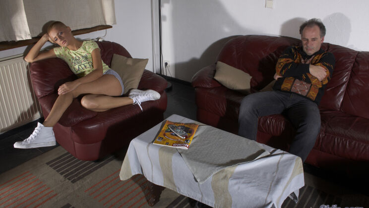 [Oldje] - Short Hair and Natural Tits Blowjob