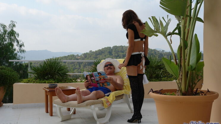 [Oldje] - Gustavo Fucks Yenna in the Great Outdoors - Yenna - Gustavo