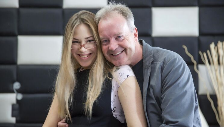 [Oldje] - Blonde Selvaggia Rides Big Cock Boris