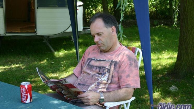 [Oldje] - Maddie's Natural Tits Bounce During Outdoor Sex - Erick - Maddie