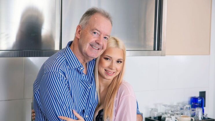 [Oldje] - Strong Sex with Big Cock and Blonde Babe - Boris - Roxy Risingstar