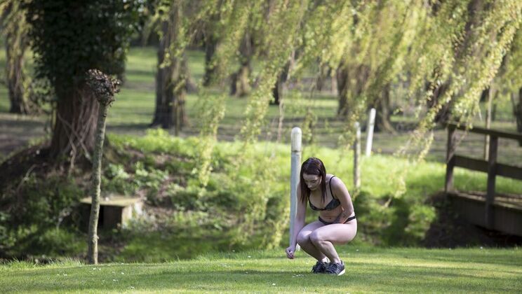 [Oldje] - William Fucks Petite Charlotte Johnson on a Sunny Sunday