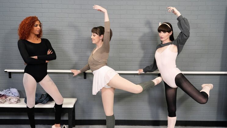 [TransAngels] - Interracial Threesome Thrills