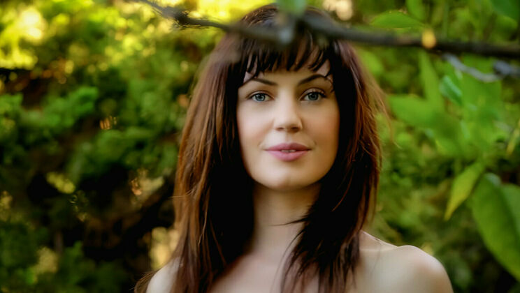 [SexArt] - Hairy Girl Masturbates Outdoors - Lost Tape 3 - Sarah Shevon