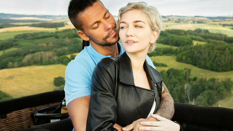 [SexArt] - Outdoor Fucking with Shaved Blonde Skye Blue