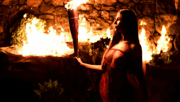 [SexArt] - Curly Brunette Anya Krey Gets Fingered by Maxmilian Dior