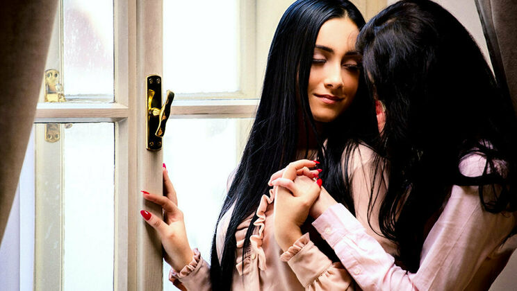 [SexArt] - Skirt and Lingerie Lesbian Fun - Anna Rose - Margot A