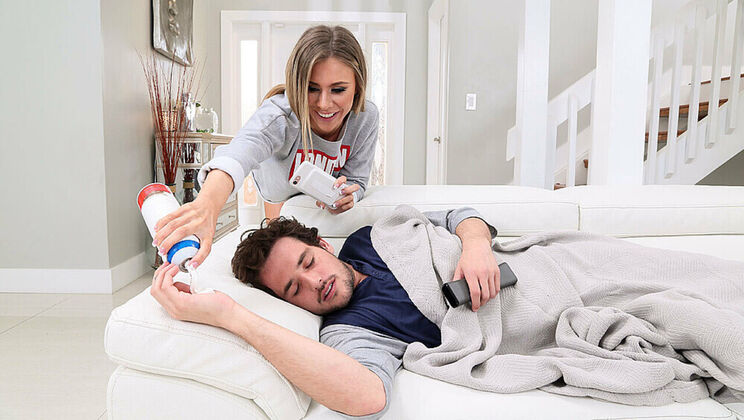 Anya Olsen and Tyler Nixon's Spanking and Ass Licking Fun