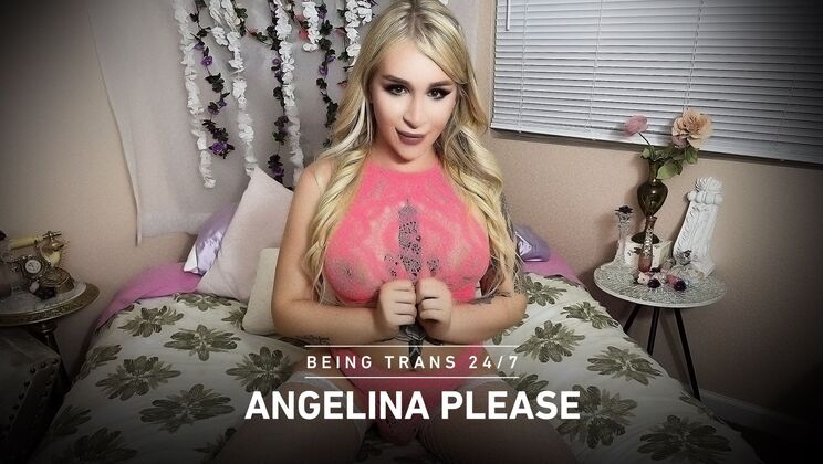 [Transfixed] - Angelina's Blonde Hair and Big Tits - Angelina Please - Kaiia Eve