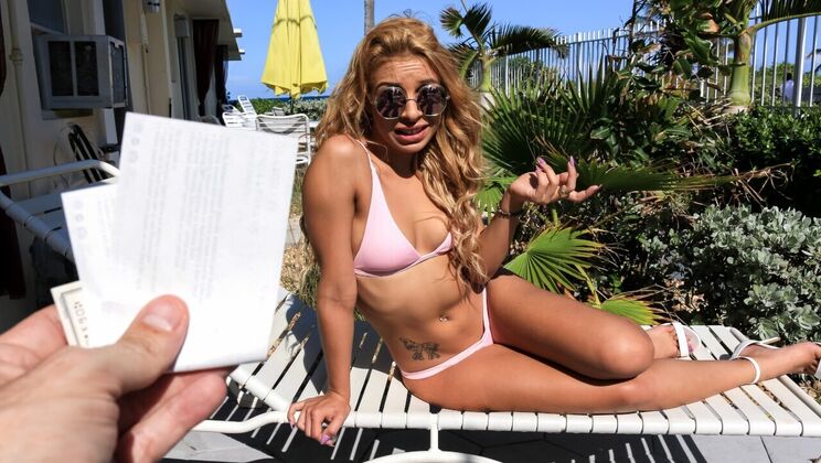 [PropertySex] - Tattooed Babe Enjoys Sun