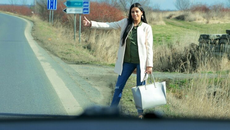 [StrandedTeens] - Wild Ride with Stranded Hottie Eveline Dellai - Eveline Dellai