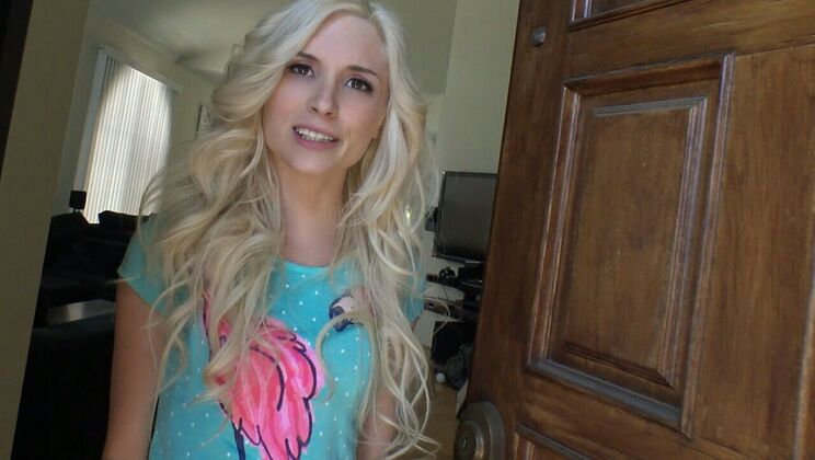 [IKnowThatGirl] - Amateur Blonde Teen Blowjob