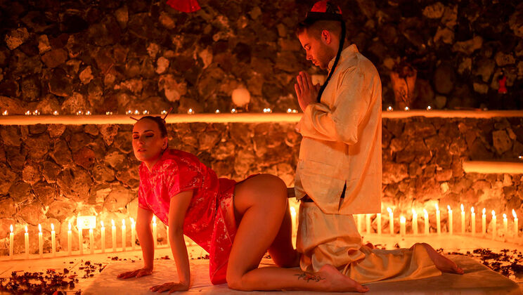 [MYLFXSeries] - Mea Melone's Doggystyle Desire for Cumshot - Alberto Blanco - Alberto - Mea Melone