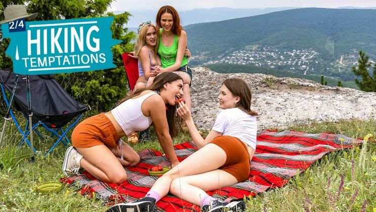 [ClubSweethearts] - Angel Rai and Milka Wey Sexy Hike - Angel Rai - Elise Moon - Milka Wey - Una Fairy
