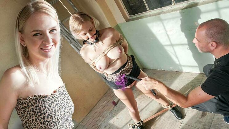 Kirsty Waterfall enjoys sex toys and bondage