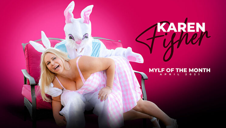 [MylfOfTheMonth] - Karen Fisher's Easter Cinematic Fuck - Karen Fisher - Robby Apples