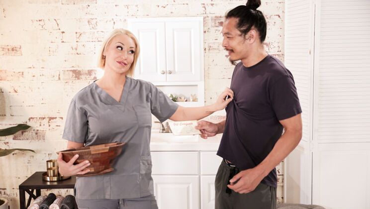 Uncle's Big Tits Blowjob