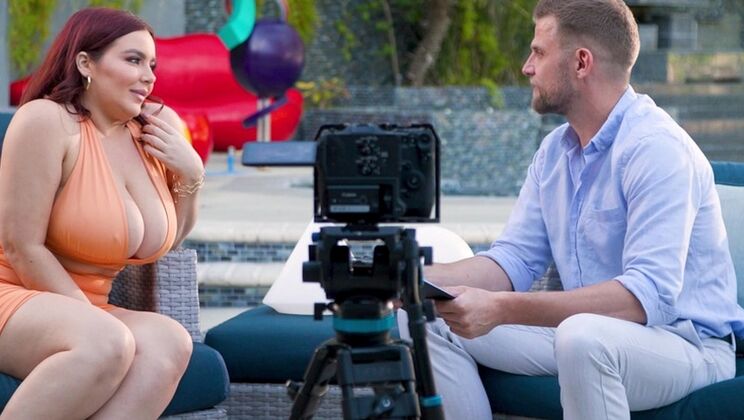 [PornWorld] - Natasha Nice Sucks and Gets Fucked in a Dirty Interview