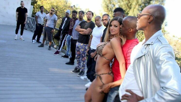 [InterracialBlowbang] - Bukkake on Brooklyn Chase's Shaved Pussy - Brooklyn Chase - Ricky Johnson - Eddie Jaye - Donny Sins - Sean Michaels - Jax Slayher - Slim Poke - Jack Blaque - John Long - Dirk Huge - Chris Cock - Derek Davis - Jordan Striker